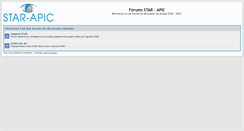 Desktop Screenshot of forum.star.be