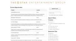 Desktop Screenshot of careers.star.com.au